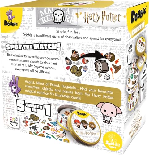 Asmodee Harry Potter Dobble Card Game 17