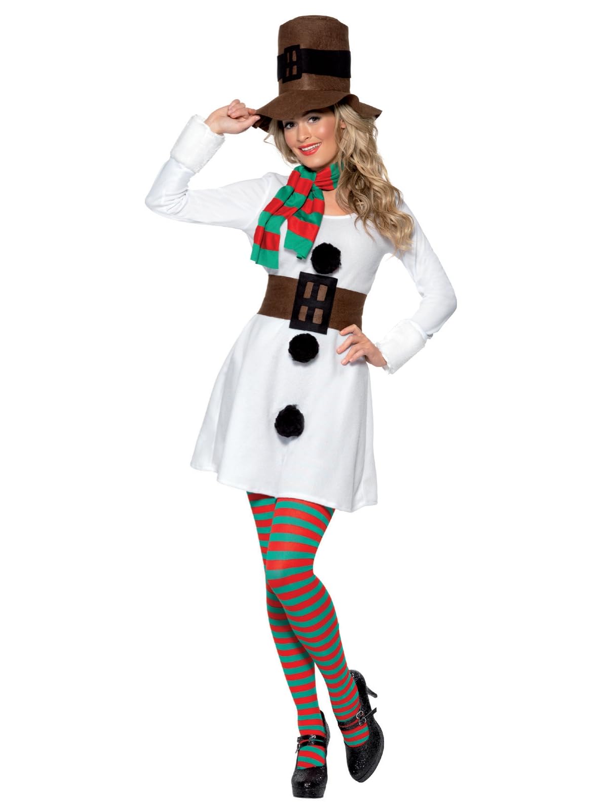 Smiffys Miss Snowman Costume - Size 12-14 8