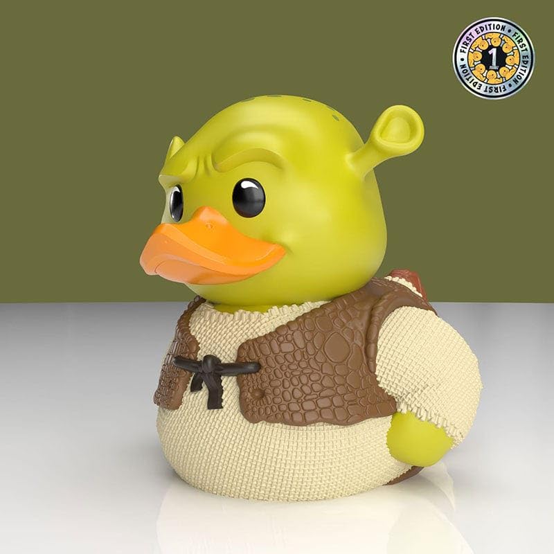 TUBBZ First Edition Shrek Cosplaying Rubber Duck Vinyl Figure | 9 cm Tall
