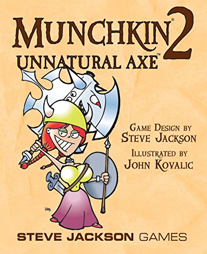 Steve Jackson Games Munchkin: Unnatural Axe Expansion 2 Board Game 4