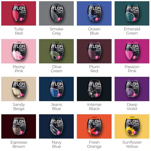 Dylon Washing Machine Fabric Dye Pod - Sunflower Yellow, 350g 10