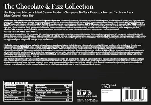 Hotel Chocolat The Chocolate & Fizz Collection - Chocolate and Prosecco Hamper, 540g 5