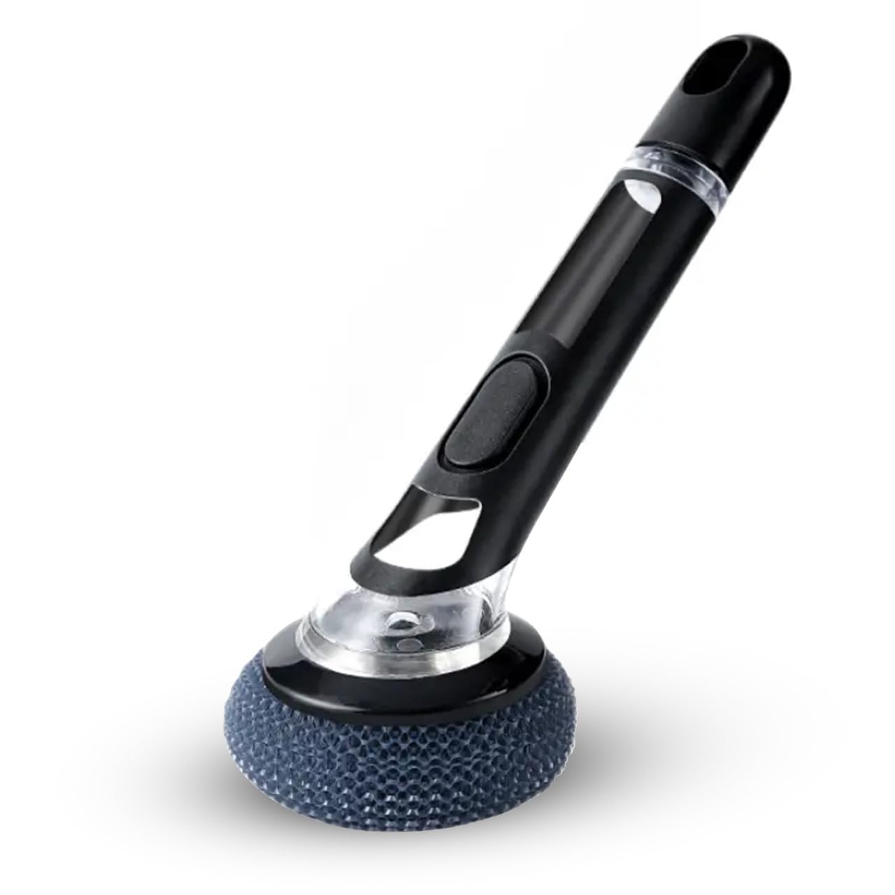 Zuvo Soap Dispensing Scrubbing Brush - Ergonomic Handle, Durable Bristles | Plastic