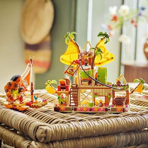 LEGO Disney Moana 2 Kakamora Barge Building Set - 572-Piece Boat Playset with Characters 8