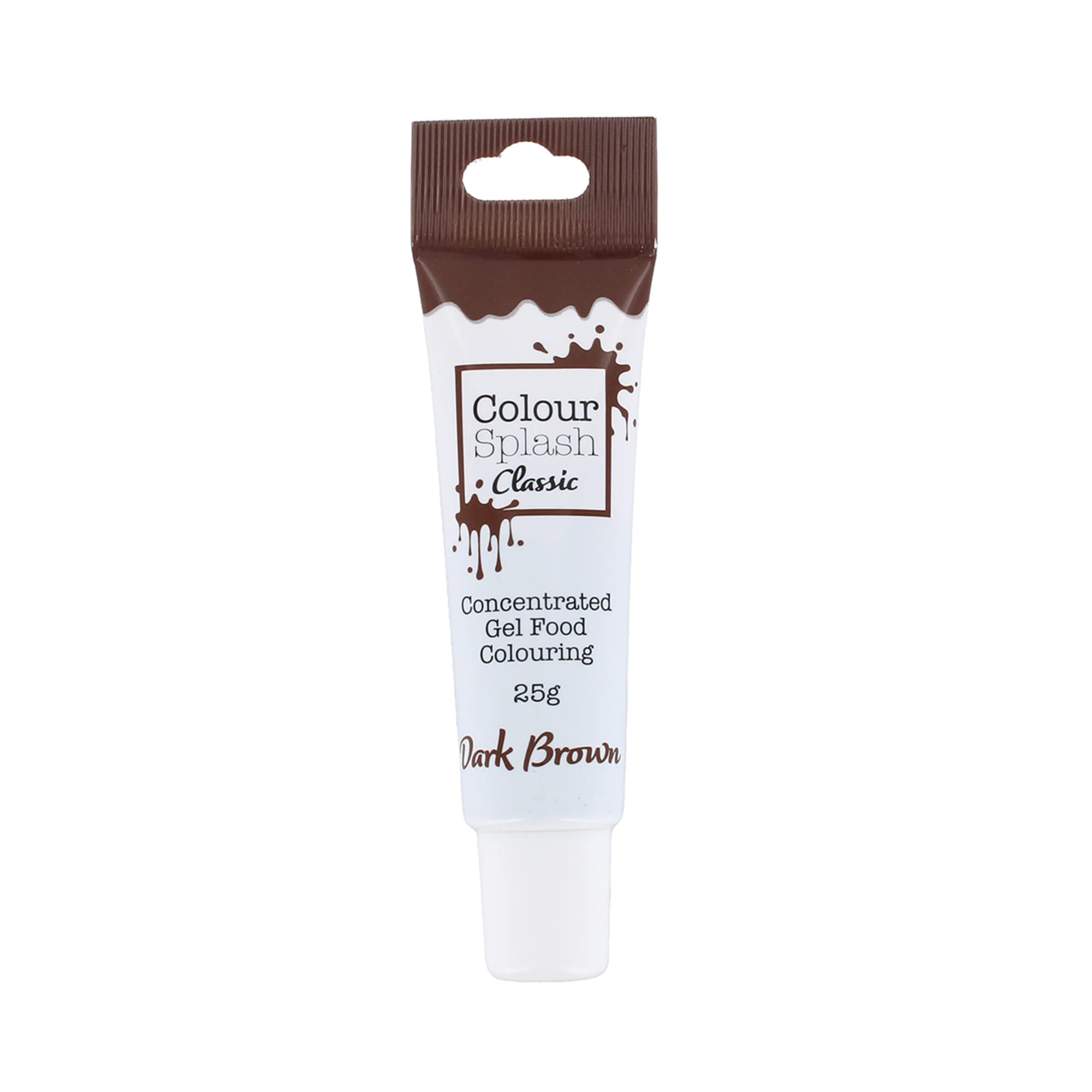 Colour Splash Food Colouring Gel - Dark Brown | Highly Concentrated Gel | 25 g 1