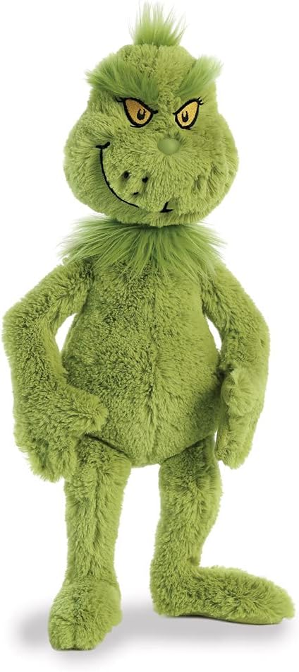Aurora 15901 Dr. Seuss The Grinch Plush - 18" Soft Toy for All Ages
