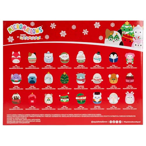 Micromallows Squishmallows 24-Day Holiday Plush Advent Calendar - 3+ Years 10