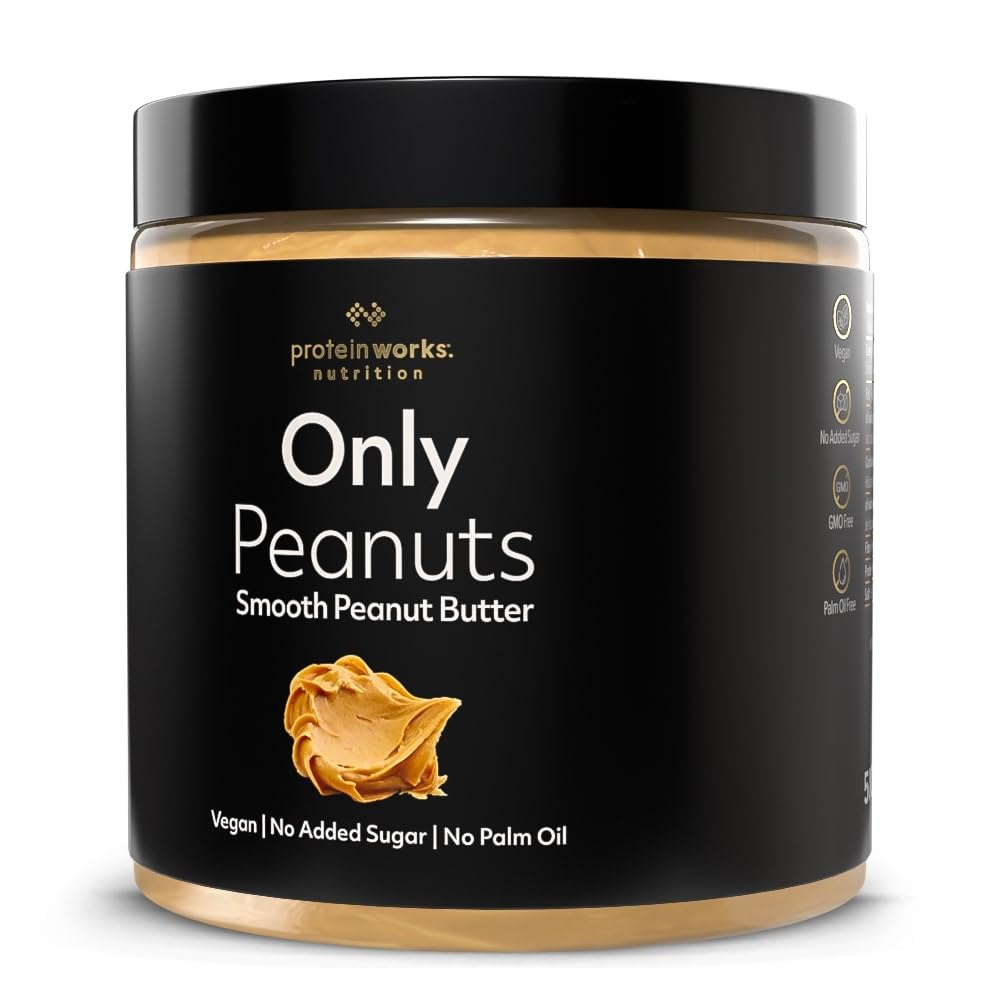 Protein Works - All Natural Peanut Butter, No Added Sugar, 500g 3