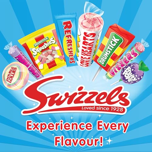 Swizzels Giant Rainbow Drops Multipack - 24 Bags of Vegan-Friendly, Artificial Colour-Free Sweet Snacks 6