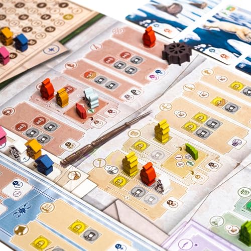 2Tomatoes Games Through Ice and Snow Arctic Exploration Board Game 15