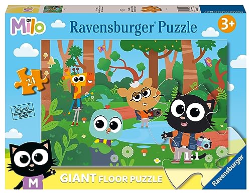 Ravensburger 3164 Milo 24-teiliges Riesen-Bodenpuzzle für Kinder ab 3 Jahren U