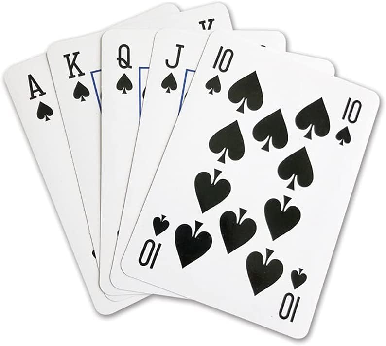 2 UR DOOR Jumbo Large Playing Cards Deck for 52 Card Games