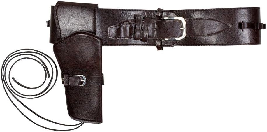 Boland Cowboy Holster and Belt Set - Brown Imitation Leather