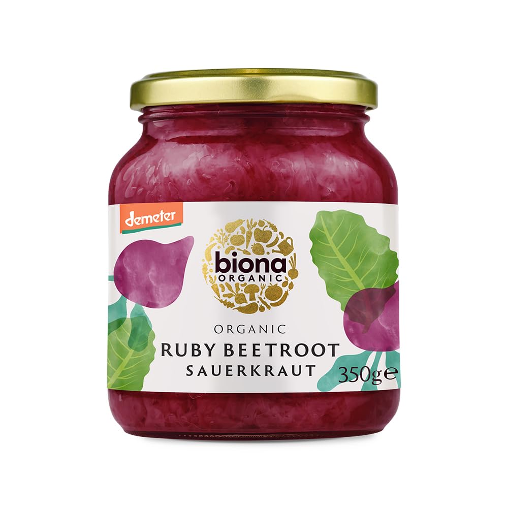 Biona Demeter Organic Sauerkraut Ruby Red 350g 4