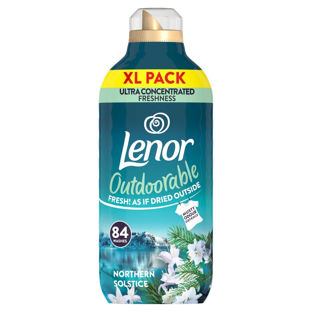 Lenor Outdoorable Fabric Conditioner Northern Solstice - 1.176L, 84 Washes, Liquid