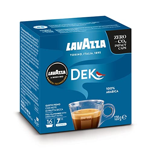 Lavazza - A Modo Mio Dek Cremoso Decaffeinated Coffee Capsules (16-Count, 120 g) 4