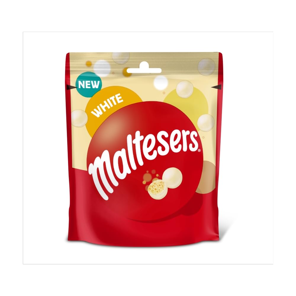 Maltesers White Chocolate & Honeycomb Treat, 74g Pouch