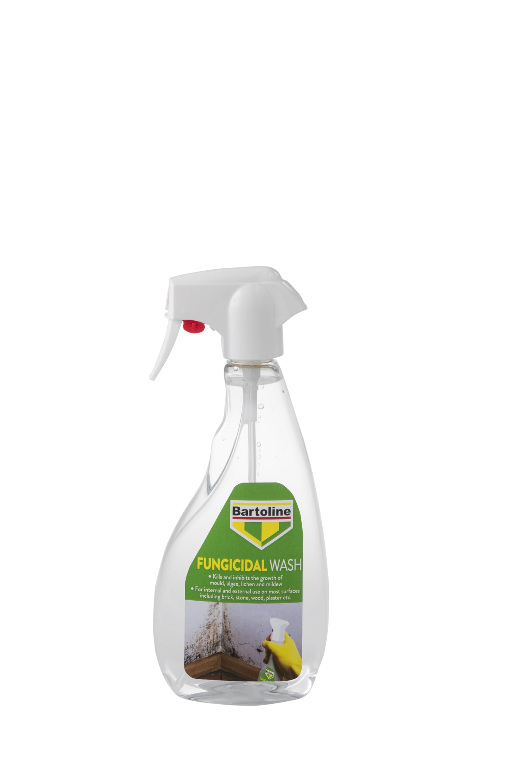 Bartoline Fungicidal Wash Spray - Kills Mould & Algae | Prevents Regrowth Up To 6 Months | 500 ml 1