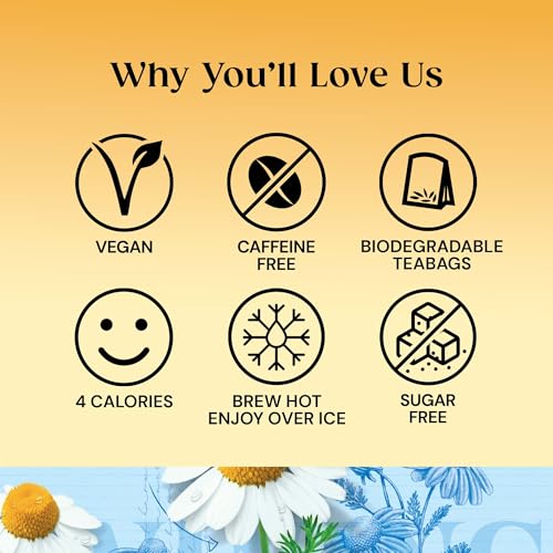 Twinings Organic Camomile x20 Tea Bags, 30g 8