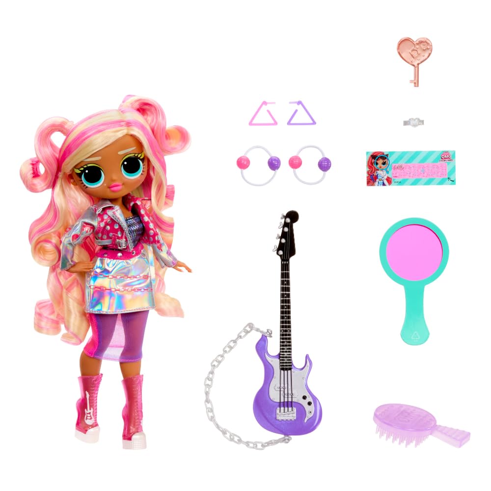 L.O.L. Surprise! OMG Eye Spy Series Rockstar Doll | Interactive Clues | Color-Change Surprises | Includes Fashions & Accessories 5
