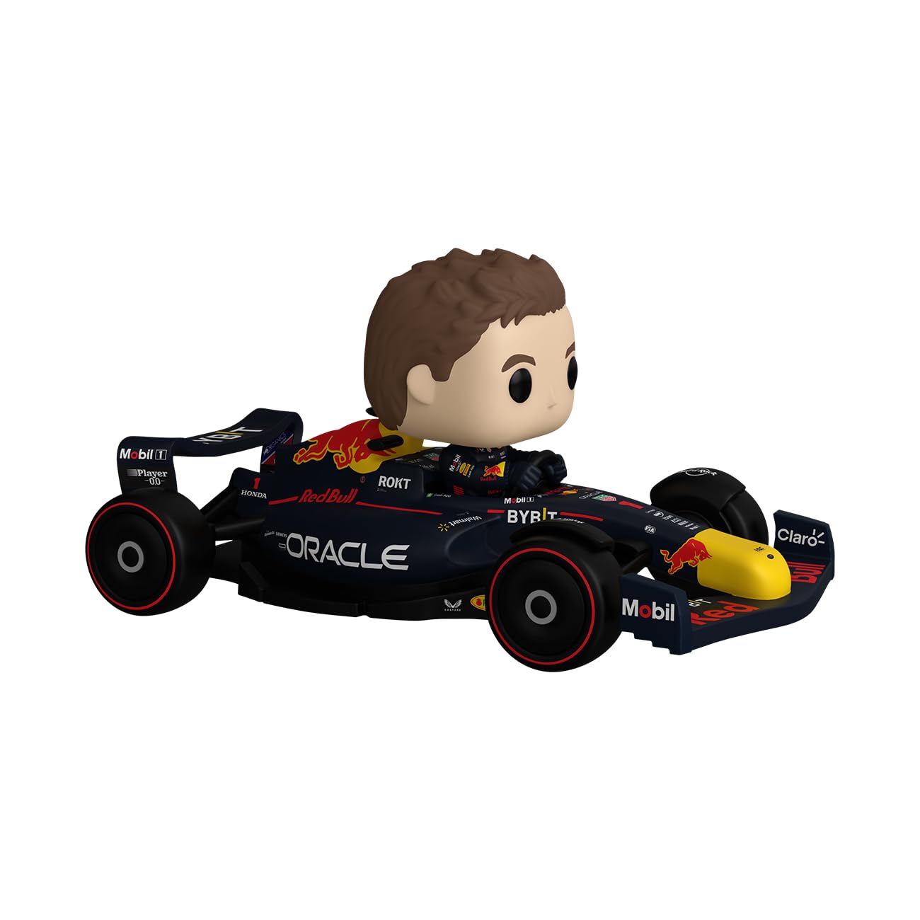 Funko Pop! Rides Super Deluxe: Formula 1 - Max Verstappen - Red Bull F1 Vinyl Figure (72617)