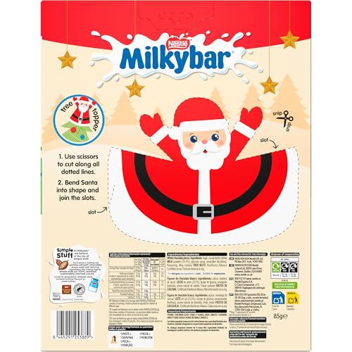 Nestle Milkybar Advent Calendar - 24 Doors with Creamy White Chocolate Treats 5