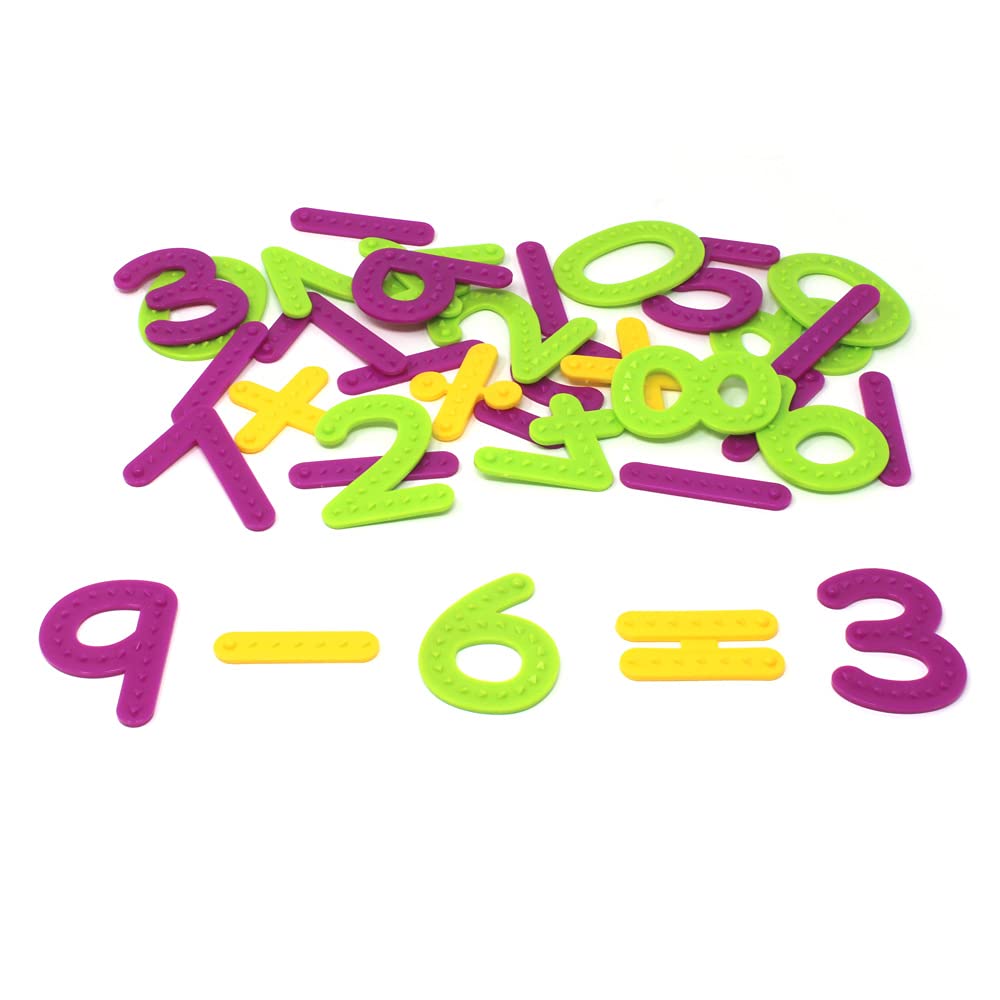 Learning Resources Tactile Numbers & Operations - Sensory Math Learning for Ages 4+ 4