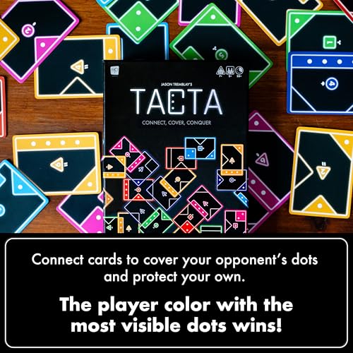 USAopoly Tacta Party Card Game for 2+ Players, Ages 7+, 20+ Minutes Play Time 9