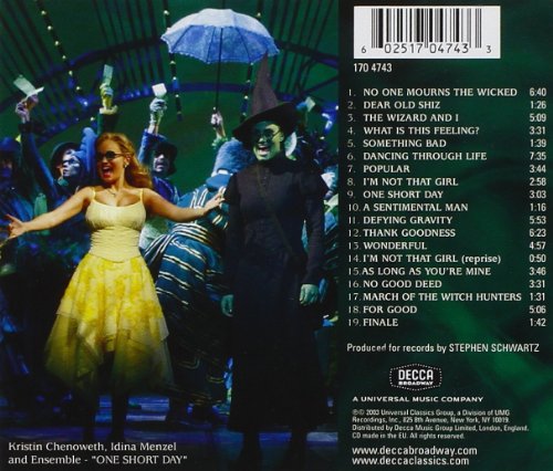 Wicked - Original Broadway Cast Recording [Audio CD] 4