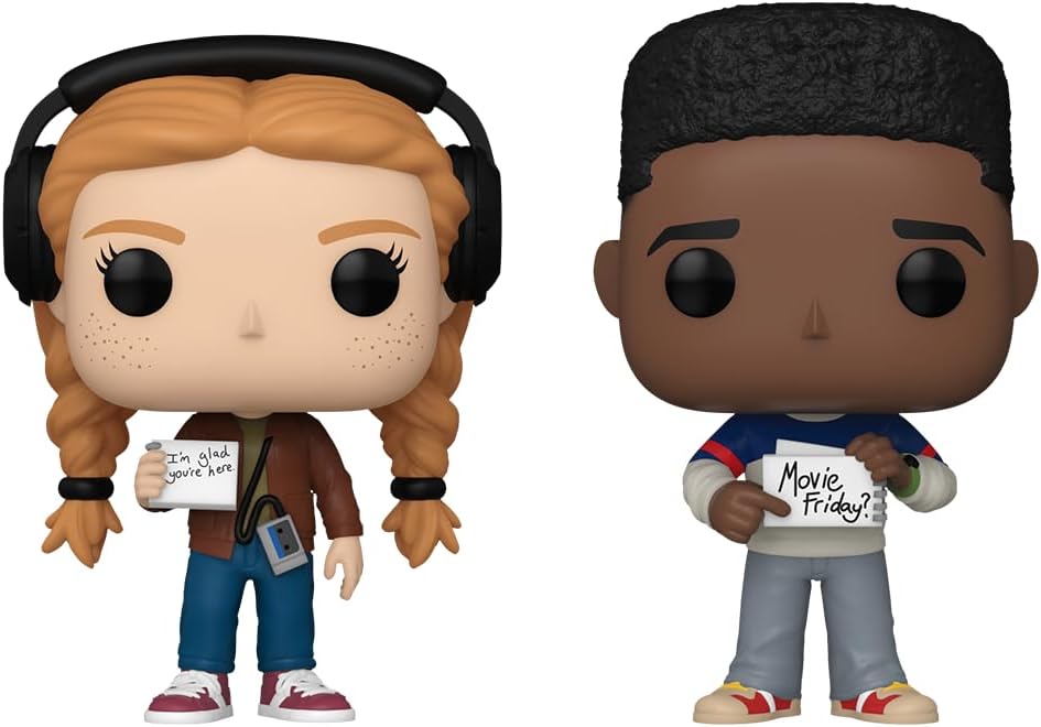 Funko Pop! TV: Stranger Things - Max Mayfield & Lucas 2-Pack Vinyl Figures