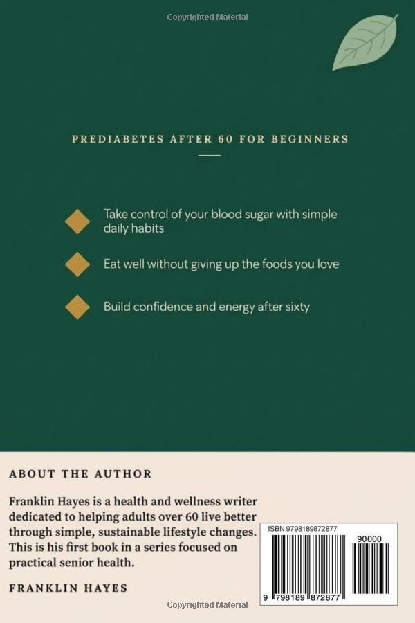 Prediabetes After 60 for Beginners: 30-Day Plan - Paperback, 78 Pages