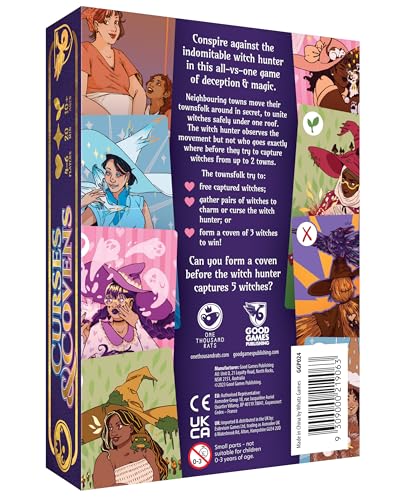 Good Games Publishing Curses & Covens - All-Vs-One Card Game | 4-6 Players | Ages 10+ 3