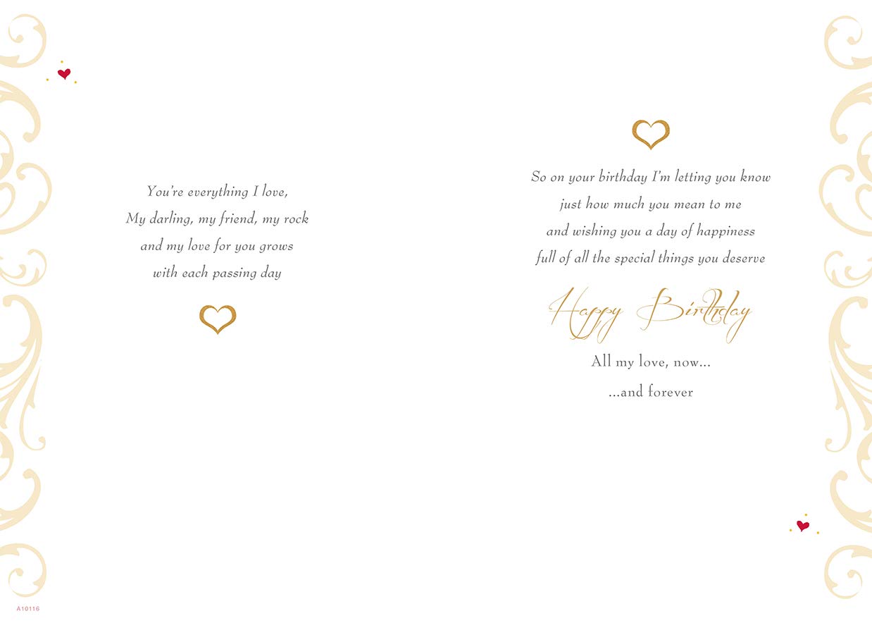 Piccadilly Greetings Traditional Husband Birthday Card | 10 x 7 Inches | Designed & Made in the UK 2