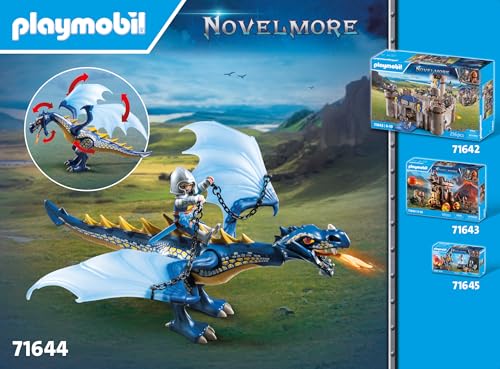 Playmobil 71644 Knights of Novelmore: Dragon Combat Playset - Medieval Castle Adventure with Knight and Dragon, Ages 4+ 13