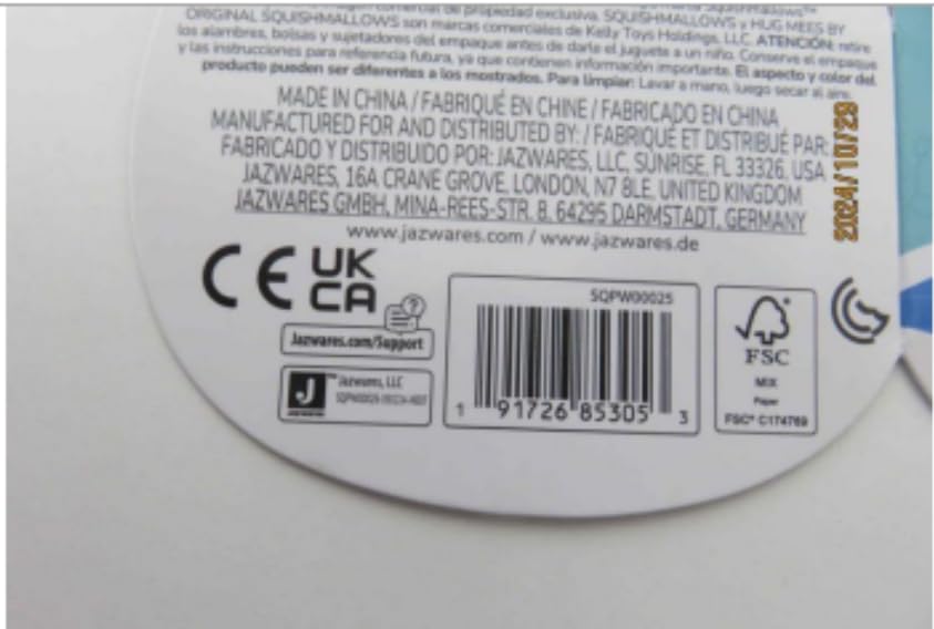 Squishmallows Chase HugMees 10-Inch Plush - Paw Patrol Cuddle Buddy 15