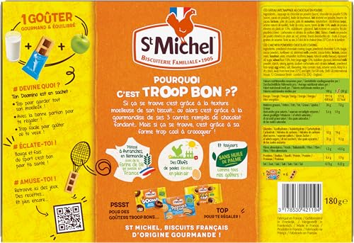 St Michel Doomino Chocolate Coating Cakes 180g 4