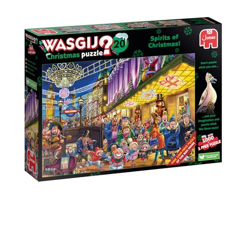 Wasgij Christmas 20 - 2 x 1000 Piece Jigsaw Puzzles for Adults 4