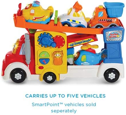 VTech Toot-Toot Drivers Big Vehicle Carrier - Interactive Musical Toy for Toddlers 12M+ 7