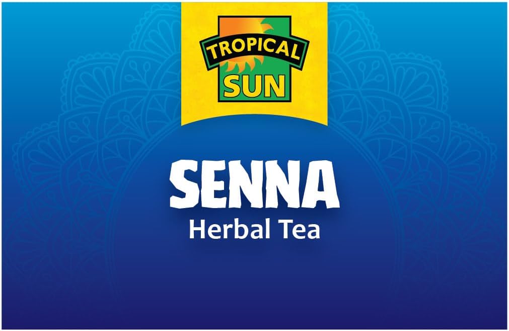 Tropical Sun Senna 20 Tea Bags, Caffeine Free with Natural Ingredients