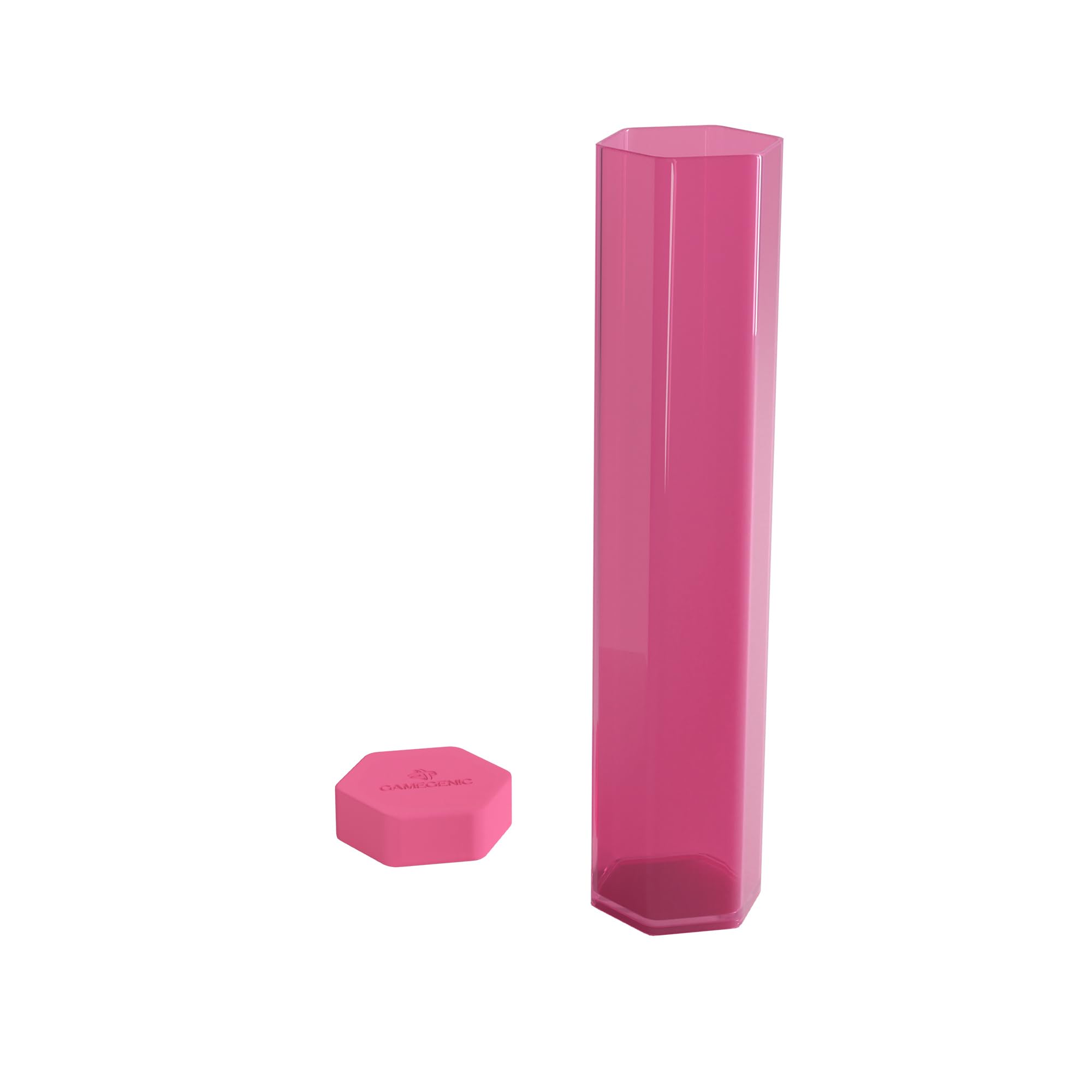 Gamegenic Pink Playmat Tube for Board Games and Card Games