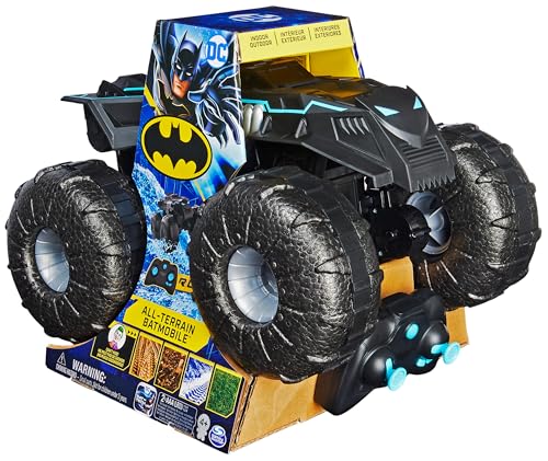 All-Terrain Batmobile Remote Control Vehicle - Water-Resistant RC Car for Kids 4+ 10