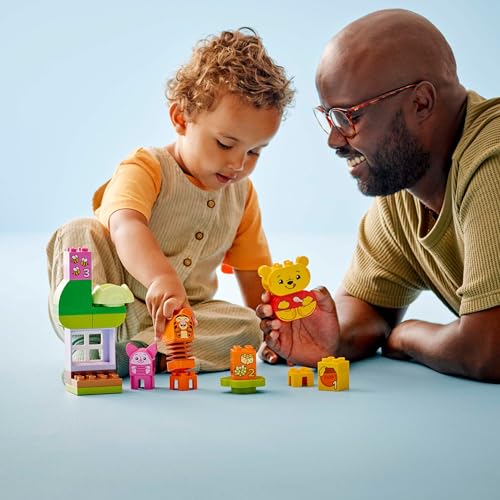 LEGO DUPLO Disney Winnie the Pooh’s Birthday Party Building Toy - 22-Piece Set for Toddlers 18 Months+ 11