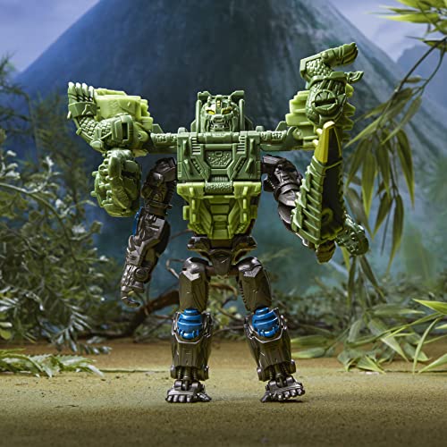 Transformers Beast Combiner 2-Pack: Optimus Primal & Skullcruncher - Convertible Action Figures for Ages 6+ 6