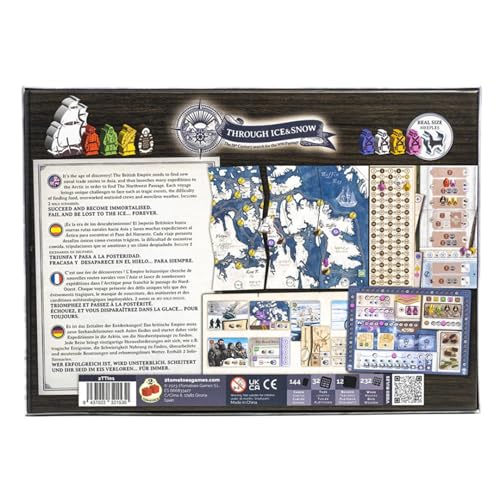 2Tomatoes Games Through Ice and Snow Arctic Exploration Board Game 22