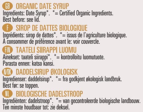 Biona Organic Date Syrup, 350g 3