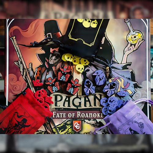 Capstone Games Pagan: The Fate of Roanoke – Asymmetrisches Kartenspiel für 2 Spieler 12