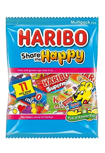 HARIBO Share The Happy Mini Multipack Sweets 11-Pack 176g 3