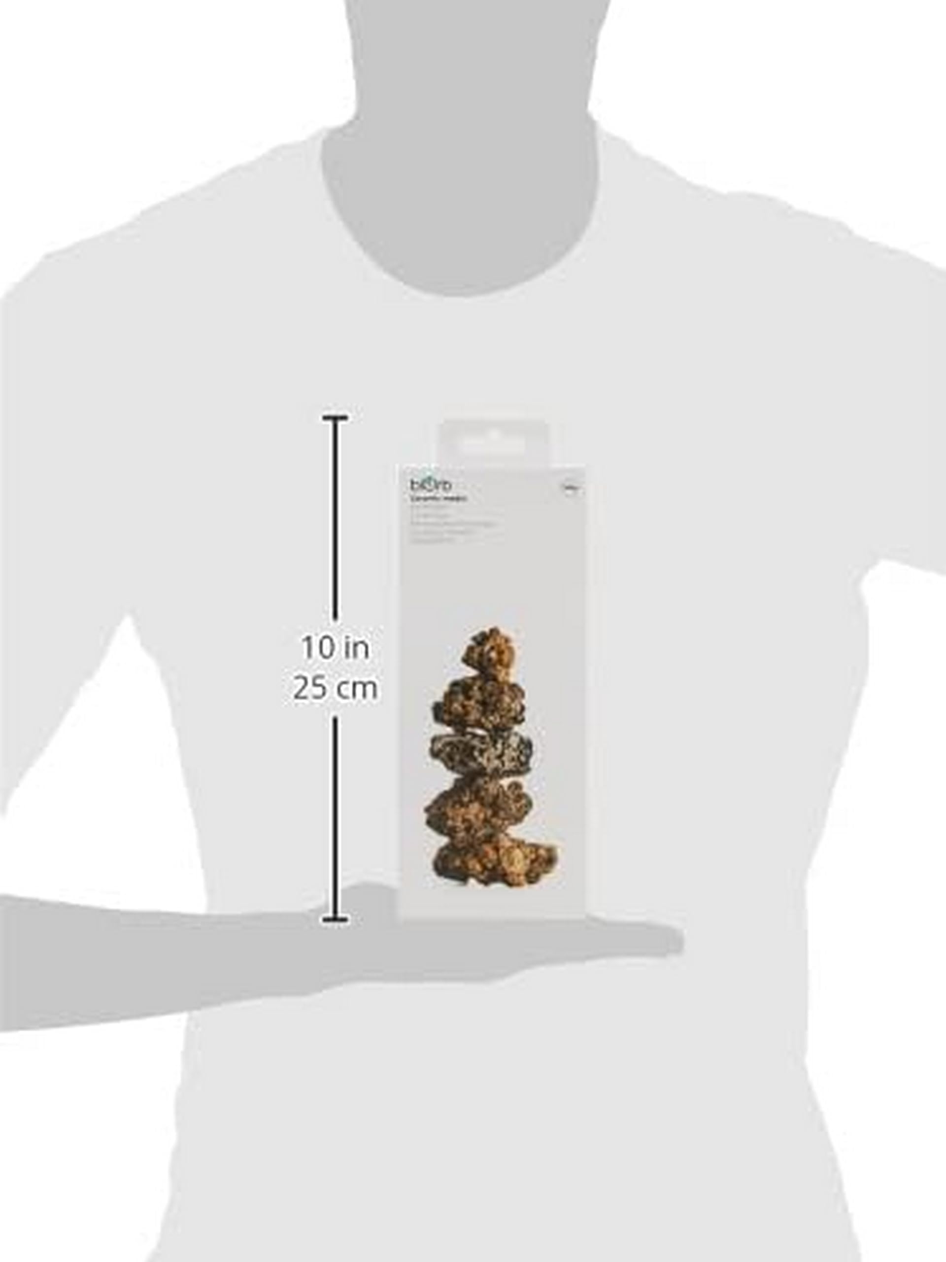 biOrb Ceramic Media for Biological Filtration | 450g Weight | Freshwater & Saltwater Safe 4