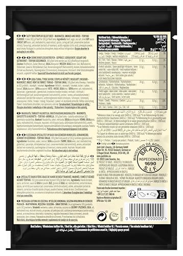 Jack Link's Beef Jerky Teriyaki - Box of 12 x 60g - Dried Meat Snack High in Protein 8