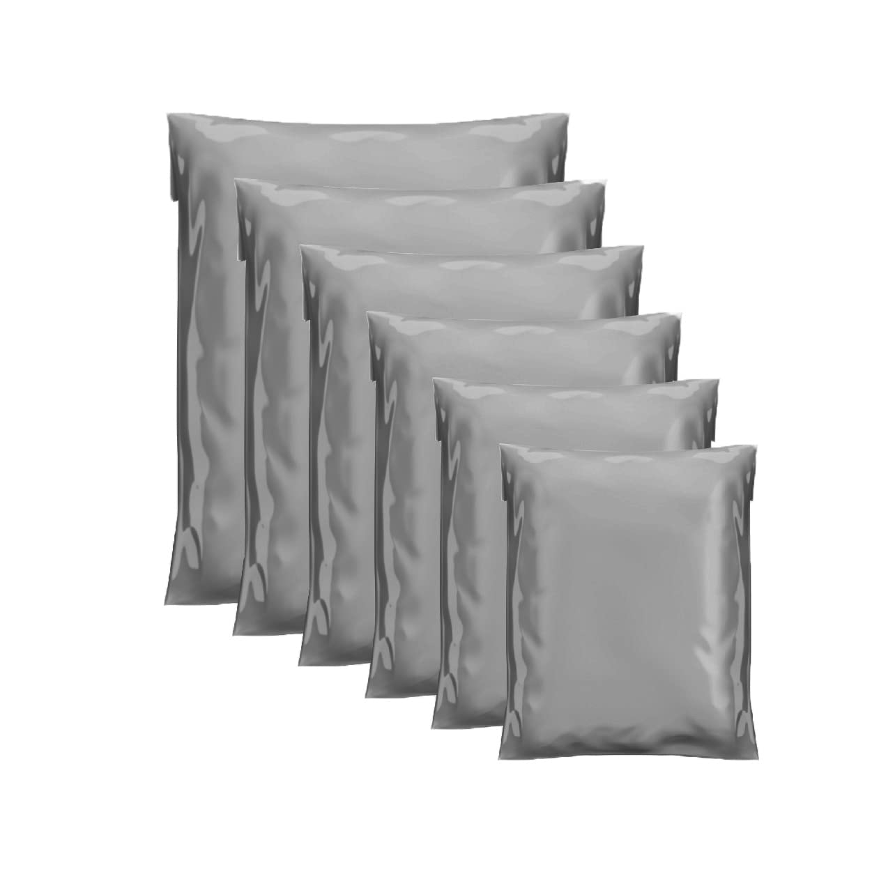 G4GADGET Grey Mailing Bags 10x14 Self Seal Parcel Postage Bags | 20 Pack